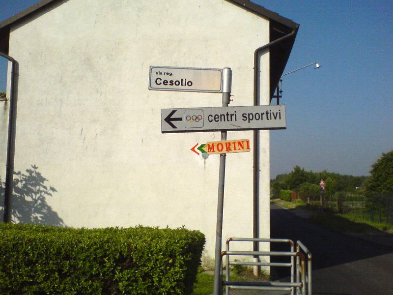leaving for morano-sul-po