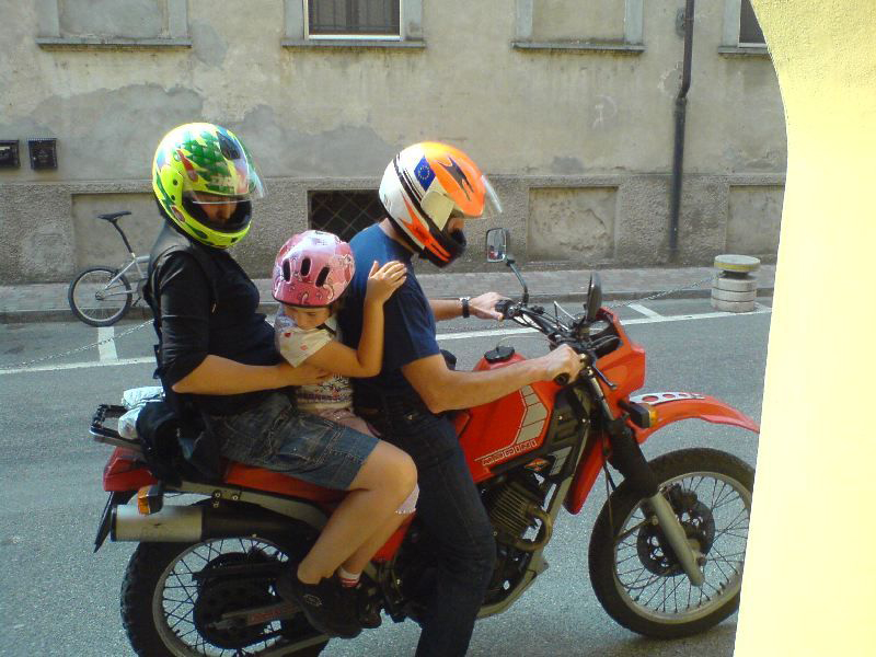 leaving for Morano-sul-Po