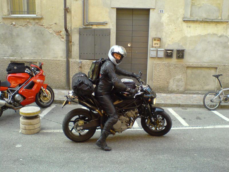 leaving for Morano-sul-Po