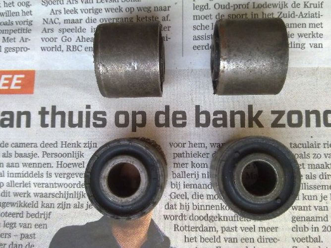 nieuwe silent blocks voor de Marzocchis